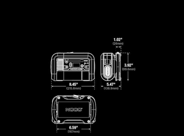 AX65 Dimensions